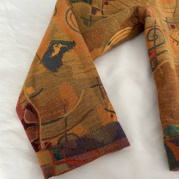 Men's Multicolor Patterned Jacket - Picture 5 of 11